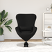 Scaun tip ou, negru, textil - WALTI WALTI