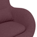 Scaun tip ou, violet, textil - WALTI WALTI