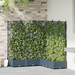Ghiveci de grădină cu trellis 5 pcs Gri 120 x 120 x 125.5 cm PP - WALTI WALTI