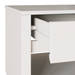 Masă de cafea "DRAMMEN" Alb 99x55x45 cm Lemn solid de pin - WALTI WALTI