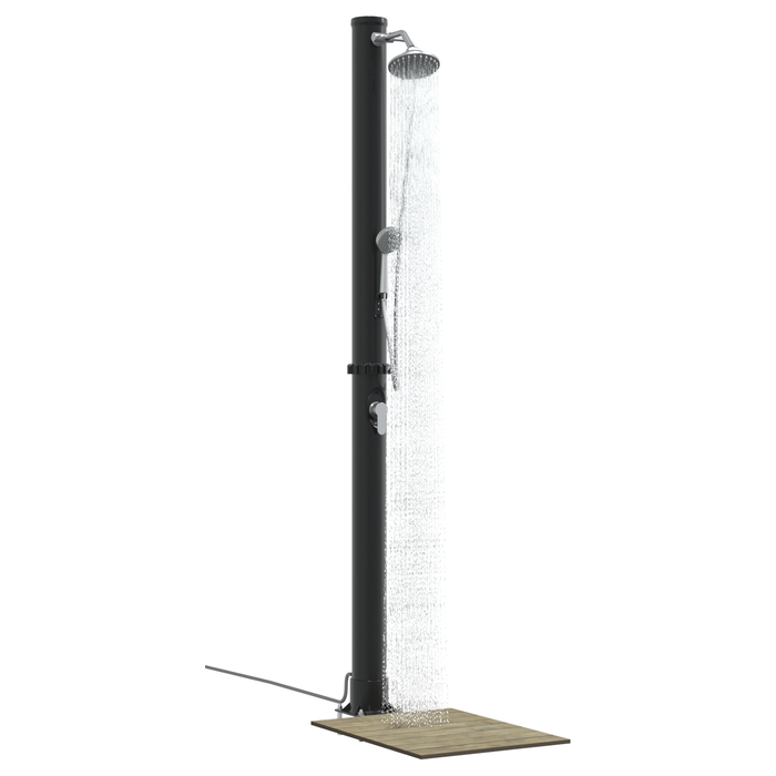 Duș solar exterior cu cap de duș portabil 217 cm 20 L - WALTI WALTI