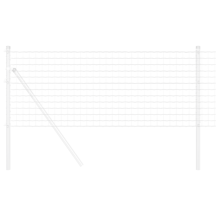 Euro Fence 0,6x10 m Oțel galvanizat - WALTI WALTI