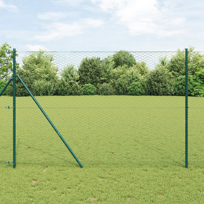 Gard Hexagonal Verde 1.5x10 m Oțel - WALTI WALTI