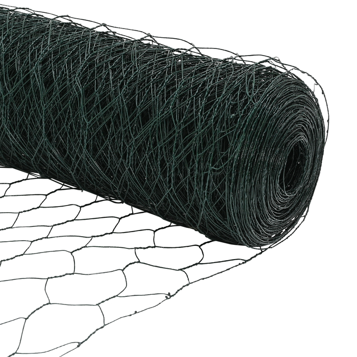 Gard hexagonal verde 0.5x100 m din oțel - WALTI WALTI