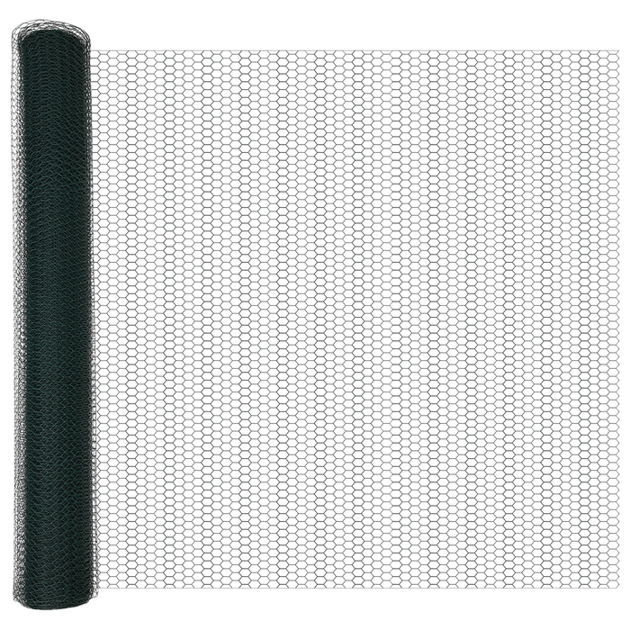 Gard Hexagonal Verde 1x100 m Oțel - WALTI WALTI