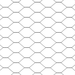 gard hexagonal gri 0.5x10 m oțel - WALTI WALTI