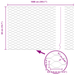 Gard Hexagonal Gri 0.5x10 m Oțel - WALTI WALTI