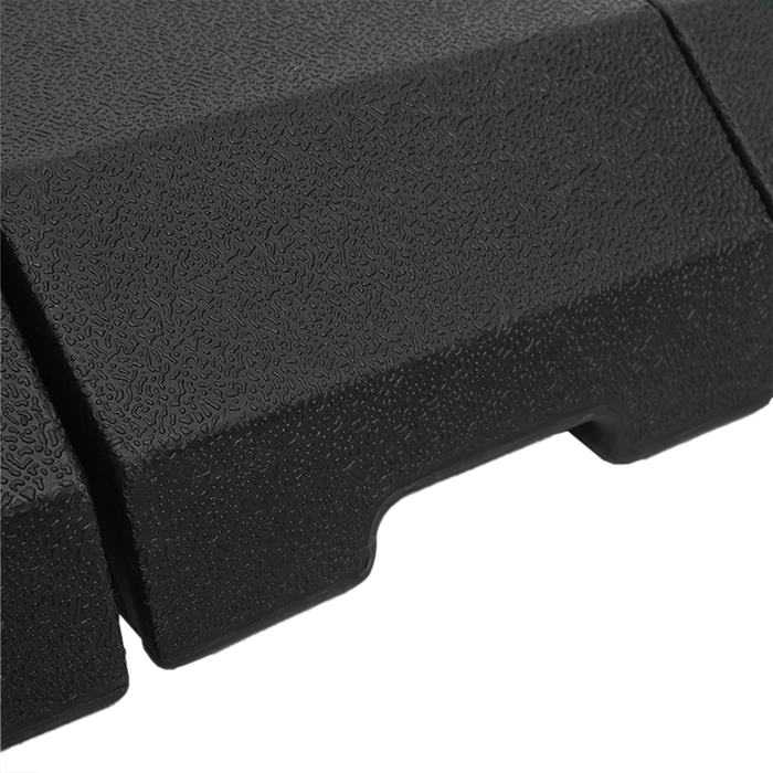 Set bază pentru parasol cantilever 4 pcs Negru 98 x 98 x 13 cm - WALTI WALTI
