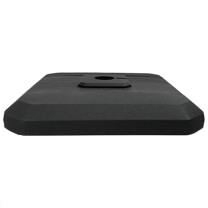 Set bază pentru parasol cantilever 4 pcs Negru 98 x 98 x 13 cm - WALTI WALTI
