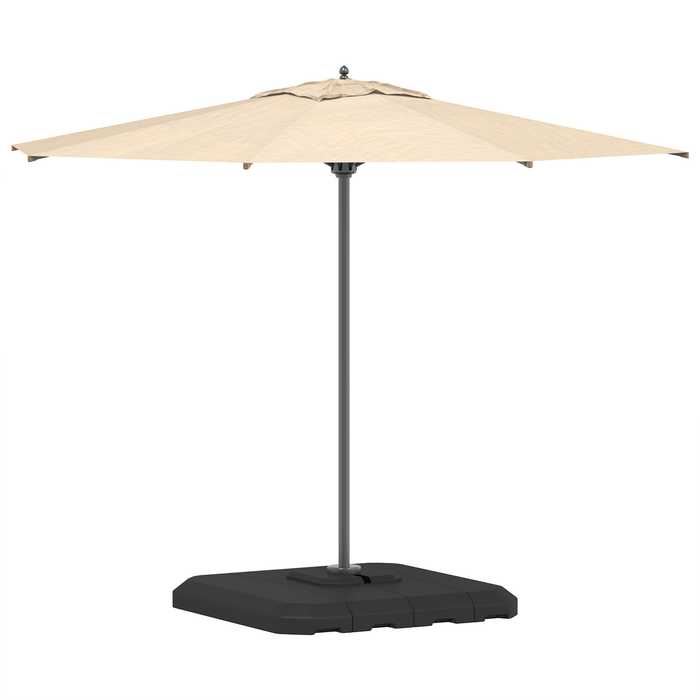 Set bază pentru parasol cantilever 4 pcs Negru 98 x 98 x 13 cm - WALTI WALTI