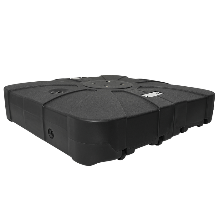 Set bază pentru parasol cantilever 2 pcs Negru 88 x 88 x 19 cm - WALTI WALTI