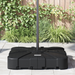 Set bază pentru parasol cantilever 2 pcs Negru 88 x 88 x 19 cm - WALTI WALTI