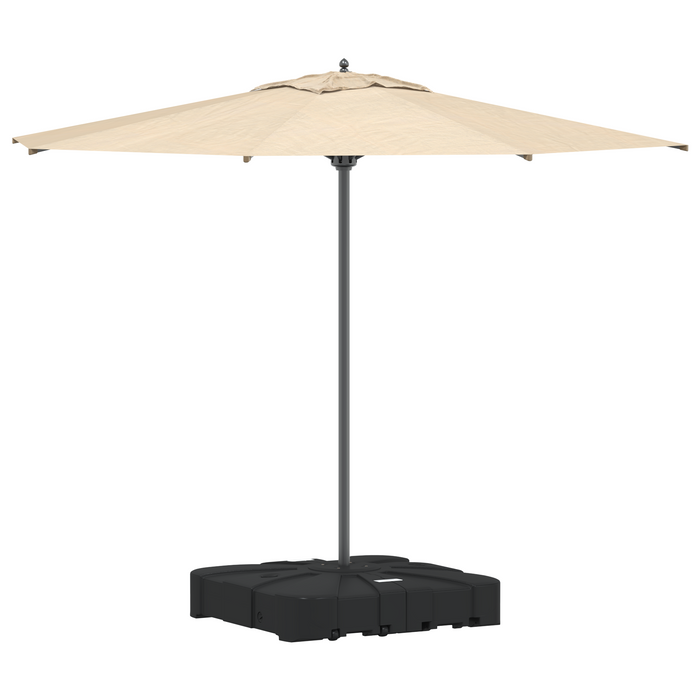 Set bază pentru parasol cantilever 2 pcs Negru 88 x 88 x 19 cm - WALTI WALTI
