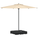 Set bază pentru parasol cantilever 2 pcs Negru 88 x 88 x 19 cm - WALTI WALTI
