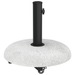 Bază de Parasol cu Roți pentru Stâlpi de 37/42/52/58mm Gri Deschis Beton - WALTI WALTI