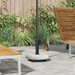 Bază de Parasol cu Roți pentru Stâlpi de 37/42/52/58mm Gri Deschis Beton - WALTI WALTI