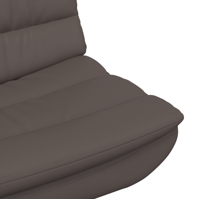 Scaun Pivotant Maro Chocolate Piele artificială Mediu Ergonomic - WALTI WALTI