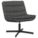 Scaun Rotativ Negru Jet Poliester, Metal Standard Rotativ - WALTI WALTI