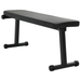 Banca pliantă pentru greutăți 100 kg Negru 107x27x41 cm Oțel - WALTI WALTI