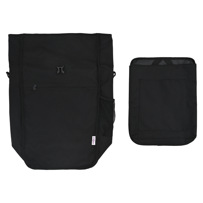 Geantă pentru bicicletă pentru suport de bicicletă 20L Neagră 34x16x59 cm - WALTI WALTI
