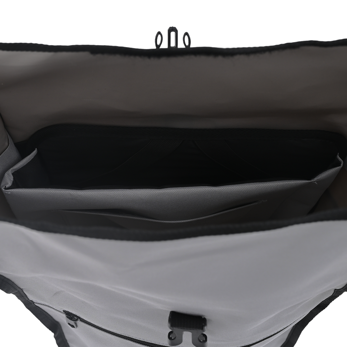 Geanta pentru bicicletă pentru suportul de bicicletă de 20L Gri 34x16x59 cm - WALTI WALTI