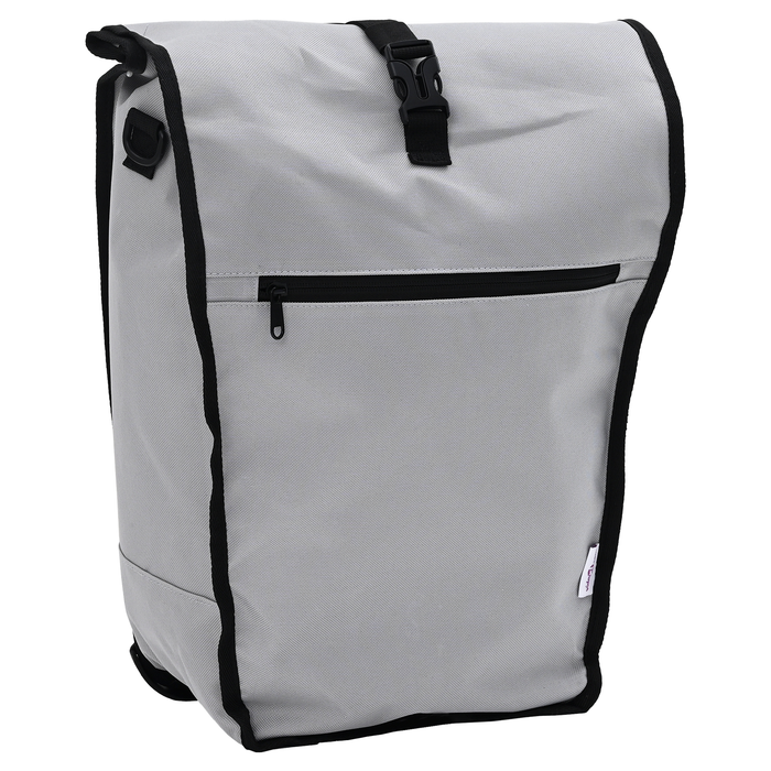 Geanta pentru bicicletă pentru suportul de bicicletă de 20L Gri 34x16x59 cm - WALTI WALTI