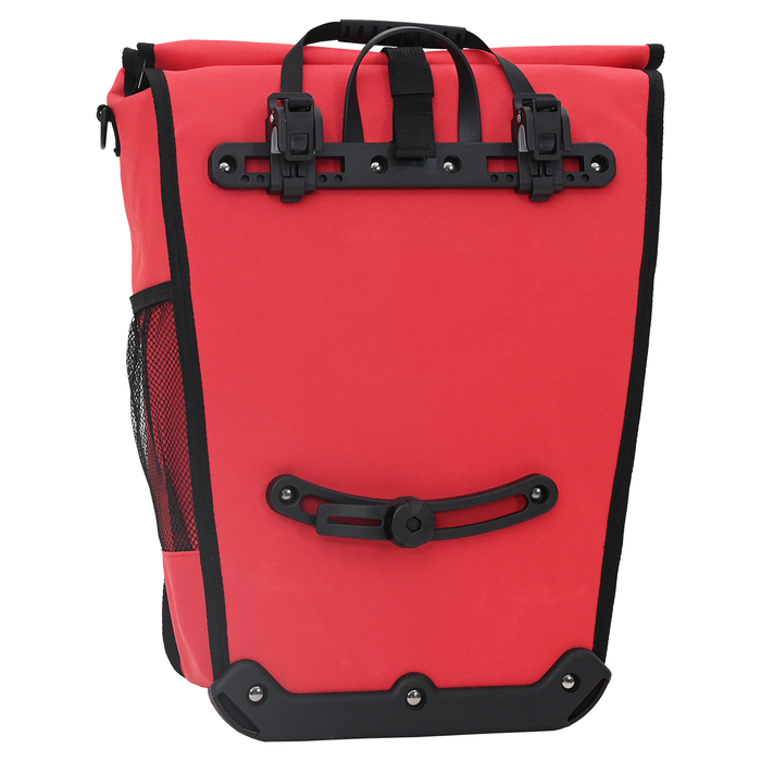 Geanta de bicicletă pentru rack de pannier 20 L Roșie 34x16x59 cm - WALTI WALTI