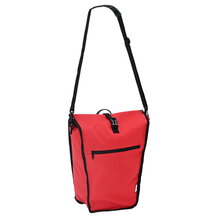Geanta de bicicletă pentru rack de pannier 20 L Roșie 34x16x59 cm - WALTI WALTI