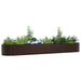 Grădină Jardinier Maro 400x80x44 cm Oțel galvanizat - WALTI WALTI