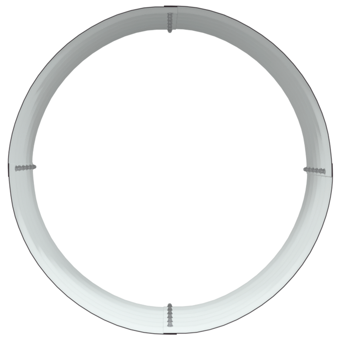 Răsad pentru Grădină Maro 80x80x44 cm din Oțel Galvanizat - WALTI WALTI