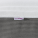 Saltea cu arcuri pocket gri deschis medie 80x200x20 cm textil - WALTI WALTI
