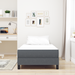 Saltea cu arcuri pocket gri închis medie 80x200x20 cm textil - WALTI WALTI