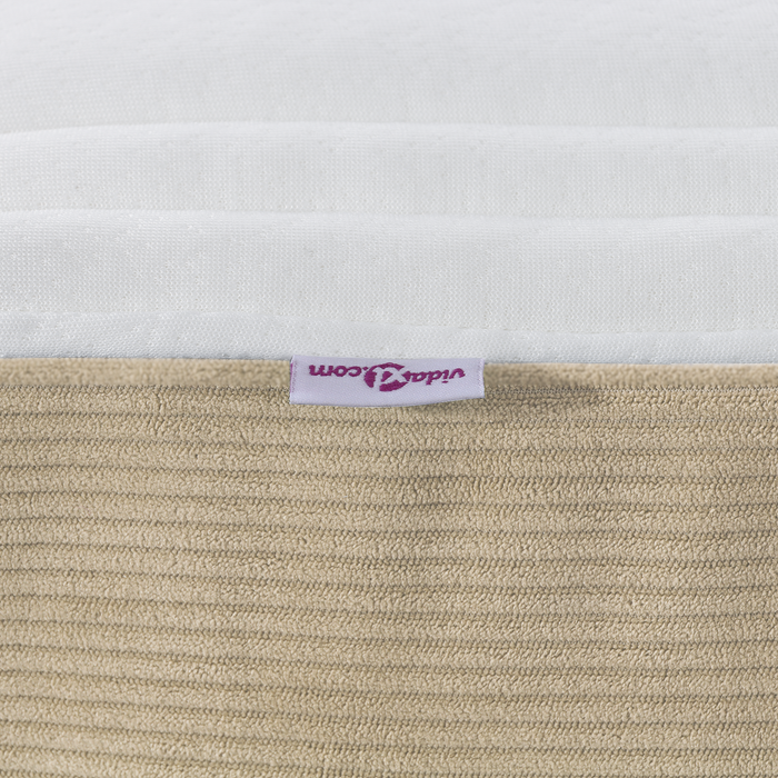 Saltea arcuri pocket gri/verde deschis medie 90x190x20cm textil - WALTI WALTI