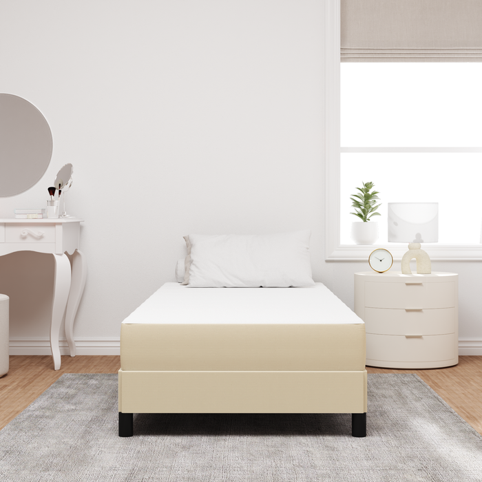 Saltea arcuri pocket gri/verde închis medie 100x200x20cm textil - WALTI WALTI