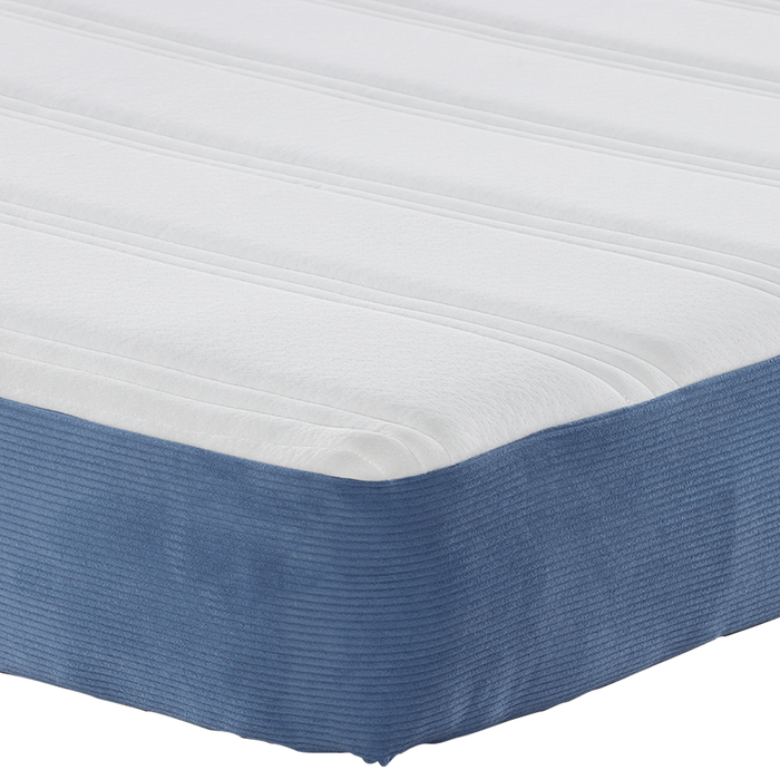 Saltea arcuri pocket albastru medie 140x190x20cm textil - WALTI WALTI