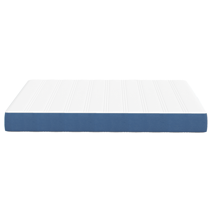 Saltea arcuri pocket albastru medie 140x190x20cm textil - WALTI WALTI