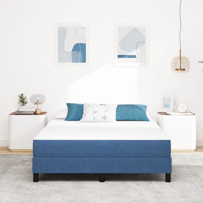 Saltea arcuri pocket albastru medie 140x190x20cm textil - WALTI WALTI
