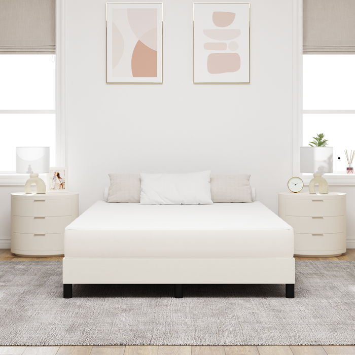 Saltea arcuri pocket crem medie 160x200x20cm textil - WALTI WALTI