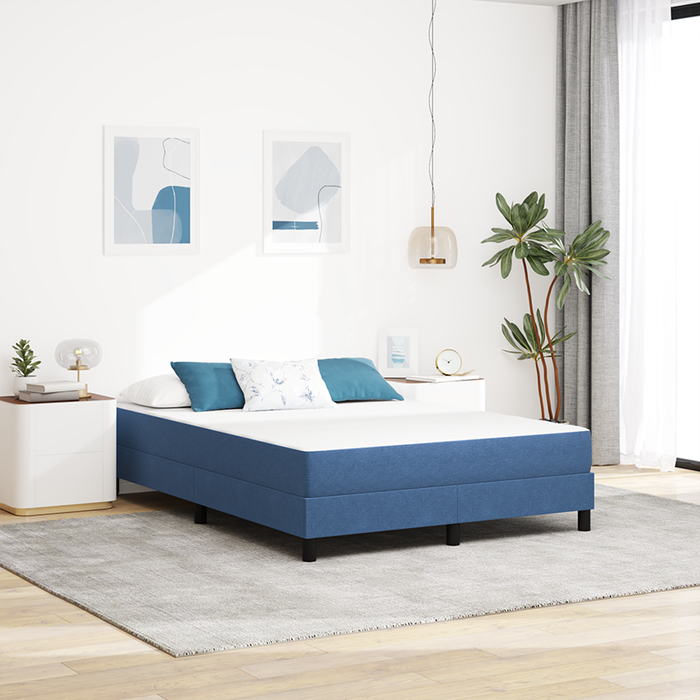 Saltea arcuri pocket albastru medie 160x200x20cm textil - WALTI WALTI