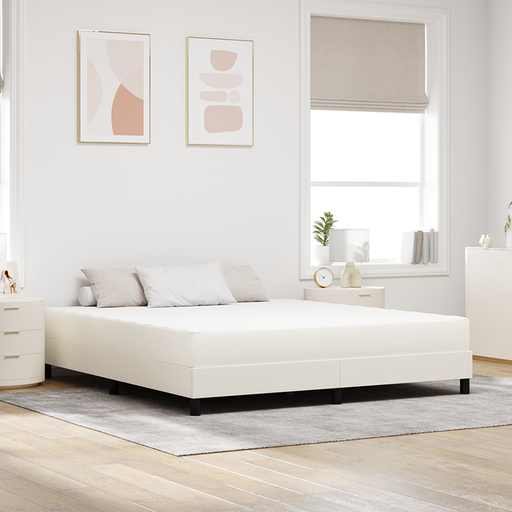 Saltea cu arcuri pocket Crem 180x200x20 cm Medie Fermă Textil - WALTI WALTI