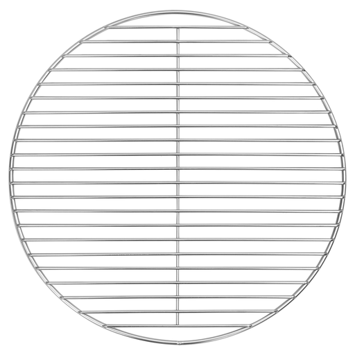 Grătar BBQ, argintiu, Ø43 cm, oțel inoxidabil - WALTI WALTI