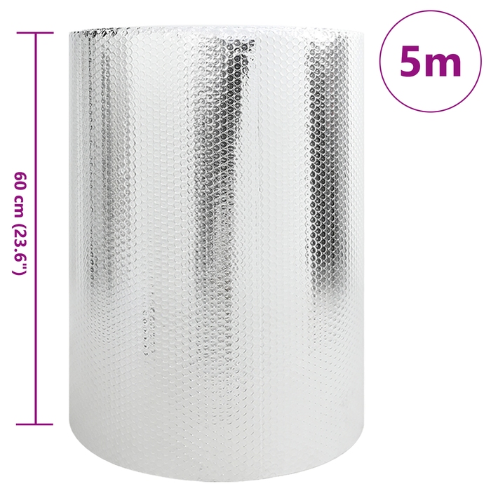 Reflector de căldură pentru calorifer, 2 fețe, 0,6x5 m - WALTI WALTI