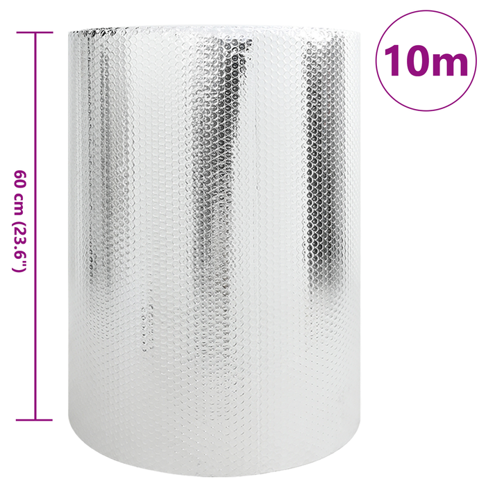 Reflector de căldură pentru calorifer, 2 fețe, 0,6x10 m - WALTI WALTI