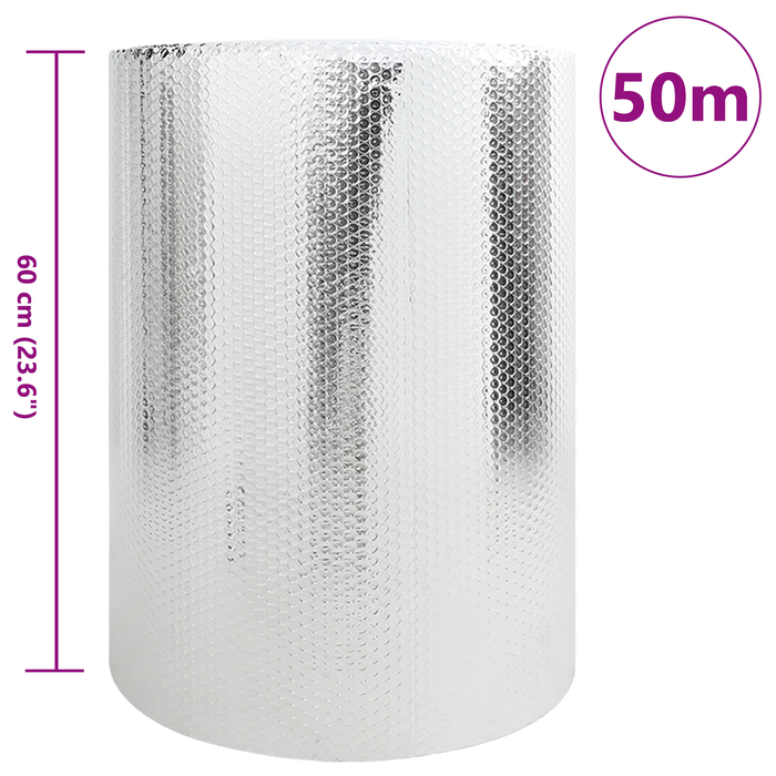 Reflector de căldură pentru calorifer, 2 fețe, 0,6x50 m - WALTI WALTI