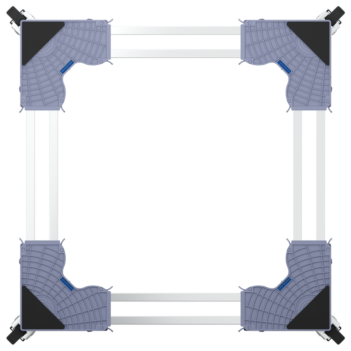 Bază pentru Mașină de Spălat cu Roți Reglabilă 350 kg - WALTI WALTI