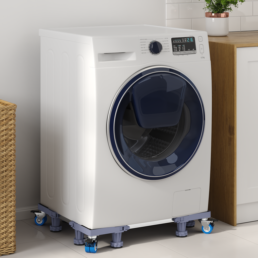 Bază pentru Mașină de Spălat cu Roți Reglabilă 350 kg - WALTI WALTI