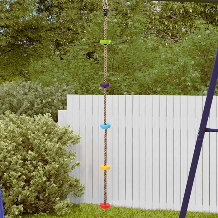 Funie de cățărare pentru copii cu platforme, 200 cm - WALTI WALTI