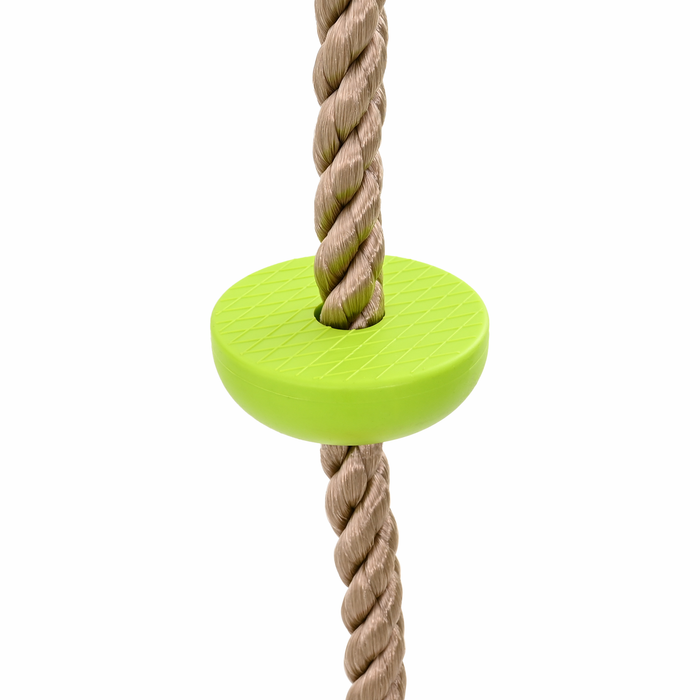 Funie de cățărare de copii, cu șezut disc și platforme, 200 cm - WALTI WALTI
