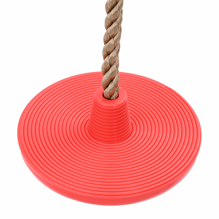 Funie de cățărare de copii, cu șezut disc și platforme, 200 cm - WALTI WALTI