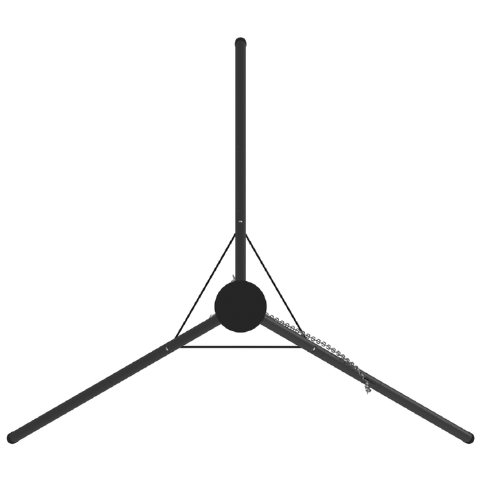 Tripod de Gătit la Foc de Tabără 150 cm Înălțime Oțel - WALTI WALTI
